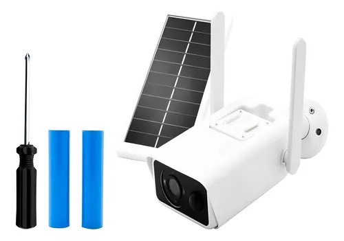 Câmera  Luz Solar Wi-Fi FullHD Resistente a Água