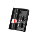 Garrafa Térmica + 3 Xícaras Aço Inoxidável