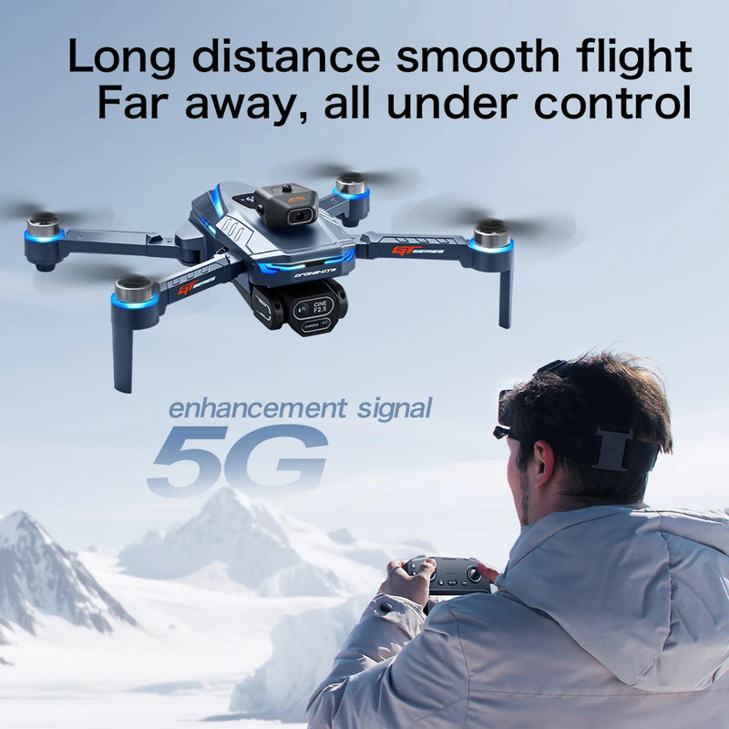 GT8 FPV Drones GPS 8K Professional HD 360° Dual Cameras 5G WIFI