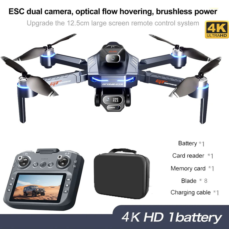 GT8 FPV Drones GPS 8K Professional HD 360° Dual Cameras 5G WIFI