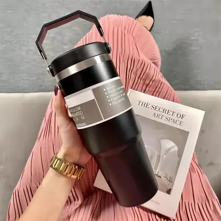 Garrafa Flip Straw Tumbler  (900ml)