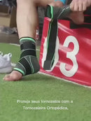 PAR de Tornozeleiras de Compressão Ortopédica