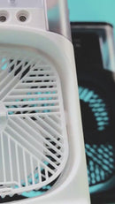 Mini Ventilador Climatizador Iluminação